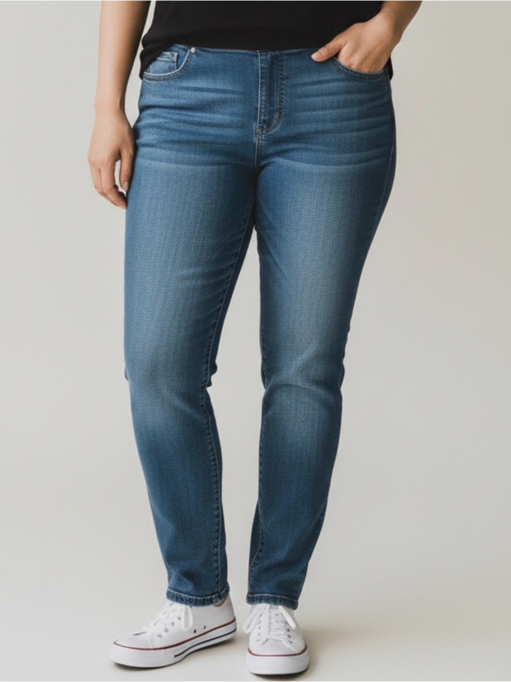 🫶🏻 Maurice’s Classic Mid-Wash Blue Women's Jeans - Comfort Stretch